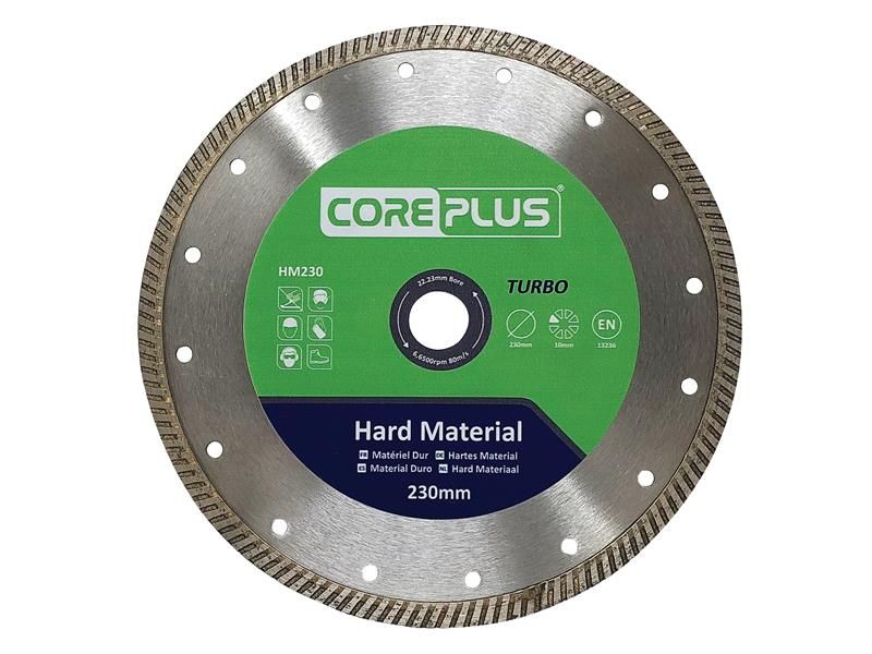 CorePlus CORDBHM230 HM230 Hard Material Turbo Diamond Blade 230mm Price Comparisons | Compare The Build