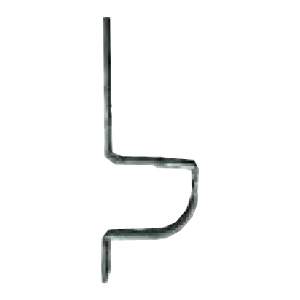 Galvanised Ogee Bracket for Samac Snow Guards - 150mm Galvanised Steel Samac Fixings K150OGEE Price Comparisons | Compare The Build