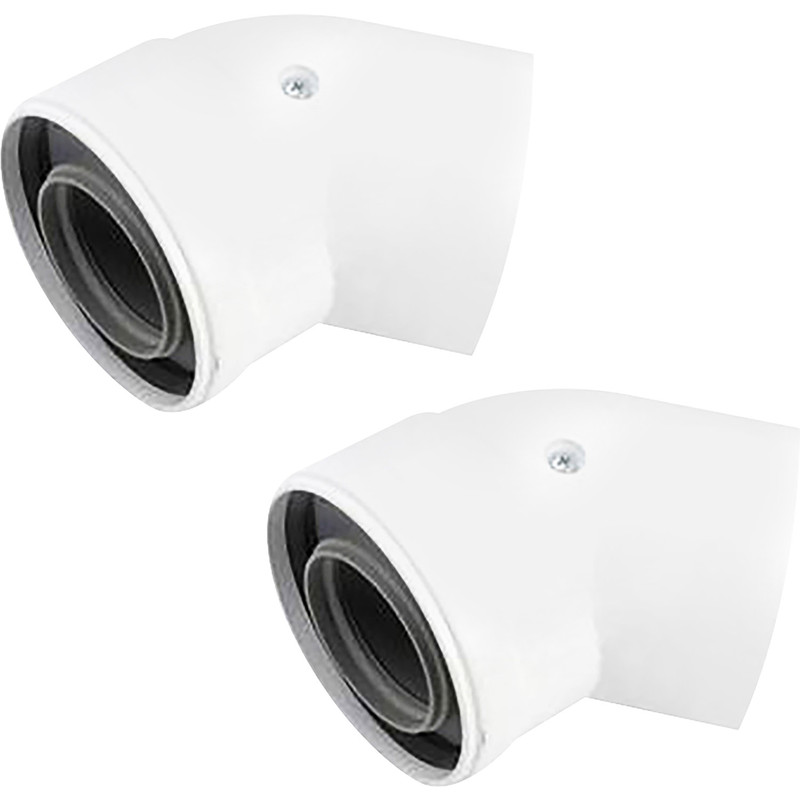 Ideal Boilers Ideal Logic/Vogue Elbow 45deg (2 Pack) Price Comparisons | Compare The Build