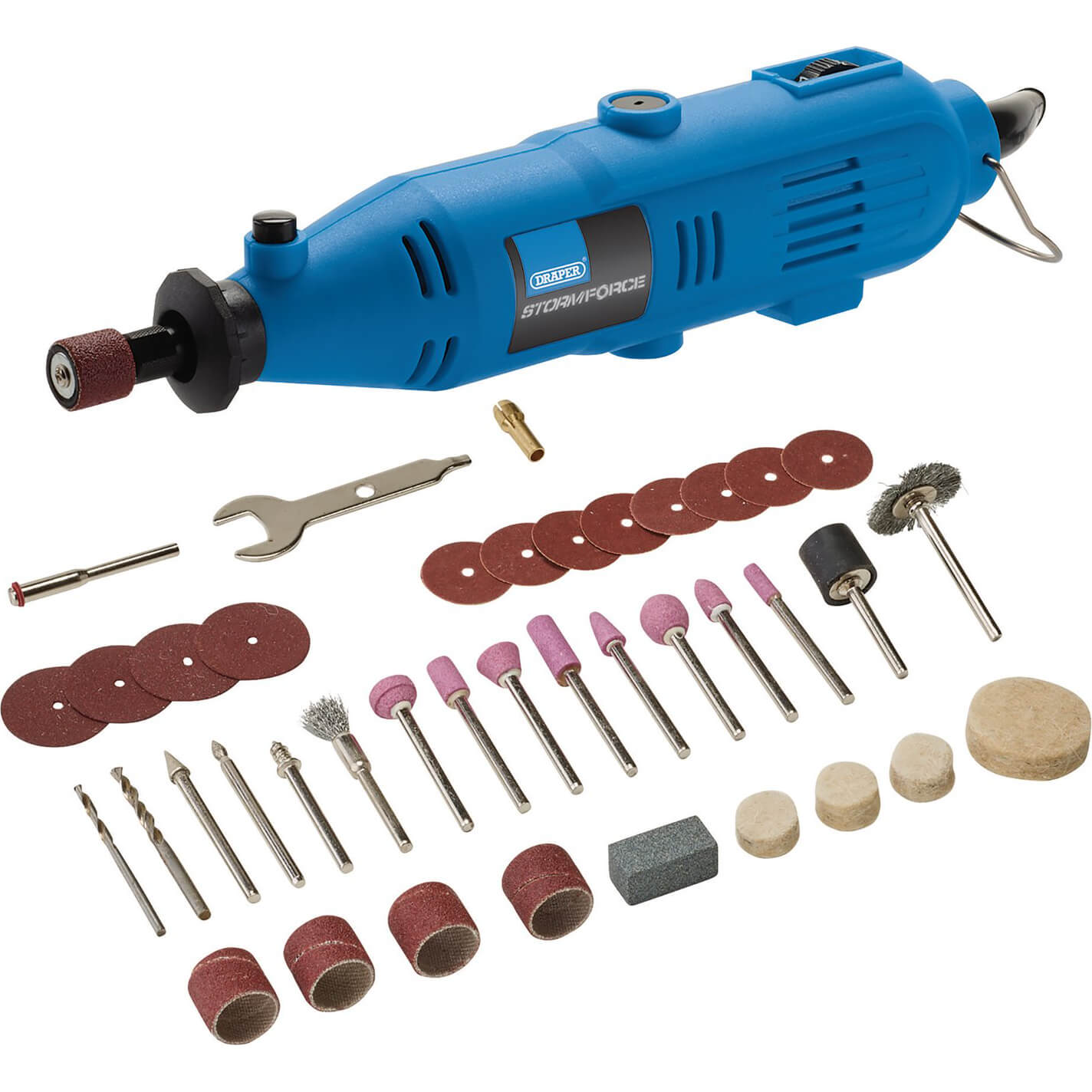 Draper MT135SF40 Rotary Multi Tool and 40 Piece Accessory Kit 240v Price Comparisons | Compare The Build