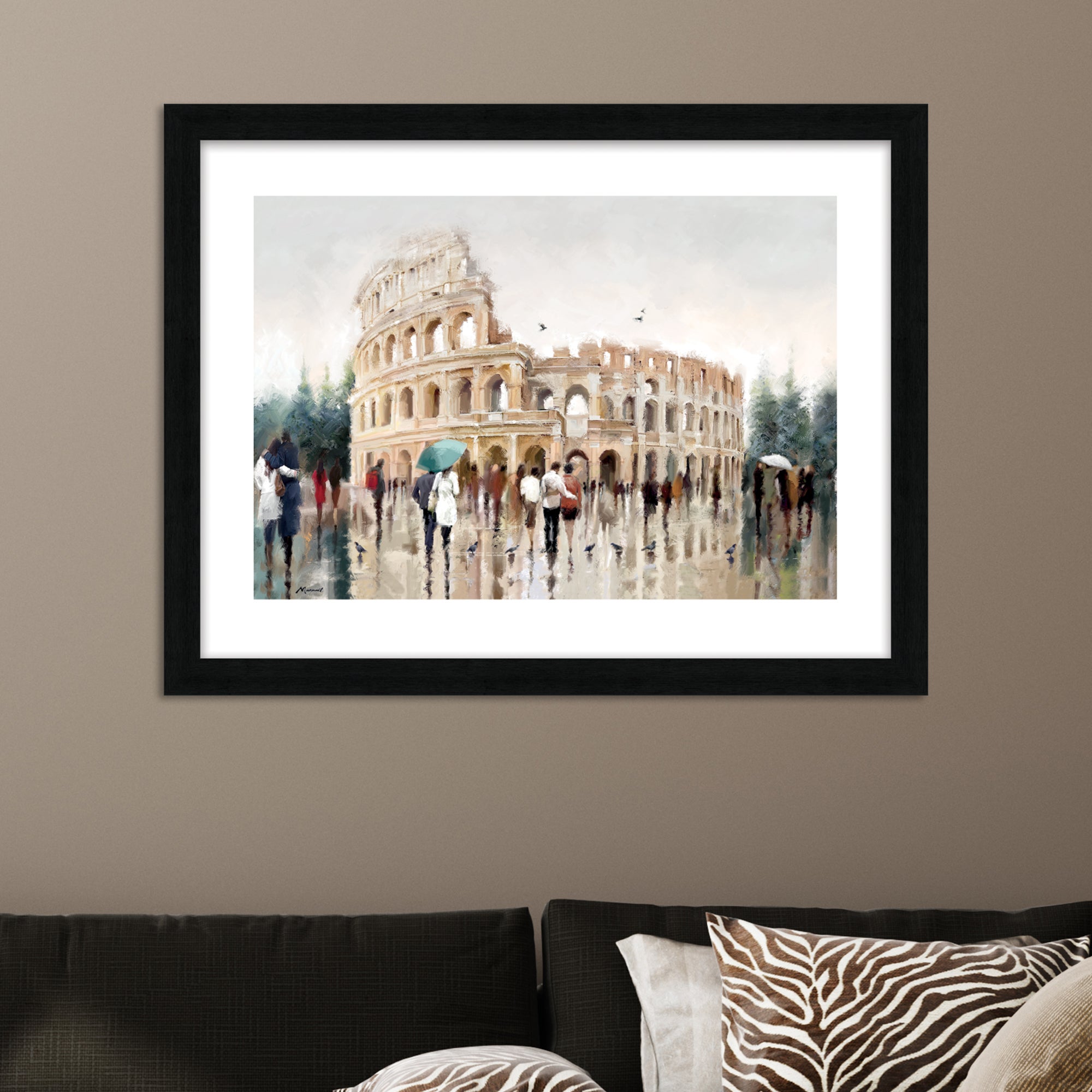 The Art Group Colosseum Rome Framed Print MultiColoured Price Comparisons | Compare The Build