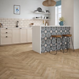 Wickes Boutique Wilson Patterned Matt Ceramic Wall & Floor Tile - 250 x 250mm - Pack of 16 Price Comparisons | Compare The Build