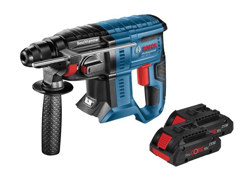 Bosch BSHGBH18V20P GBH 18V-20 SDS Plus Hammer Drill 18V 2 x 4.0Ah Pro Core Li-ion Price Comparisons | Compare The Build