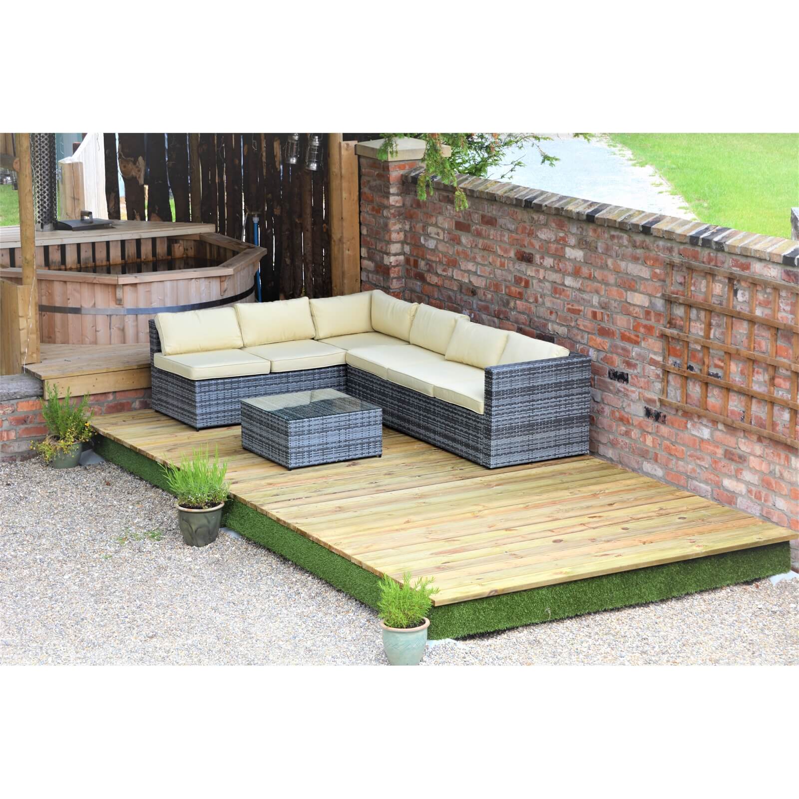 Swift Deck Complete Decking Kit - 2.4 x 4.7m | Compare The Build