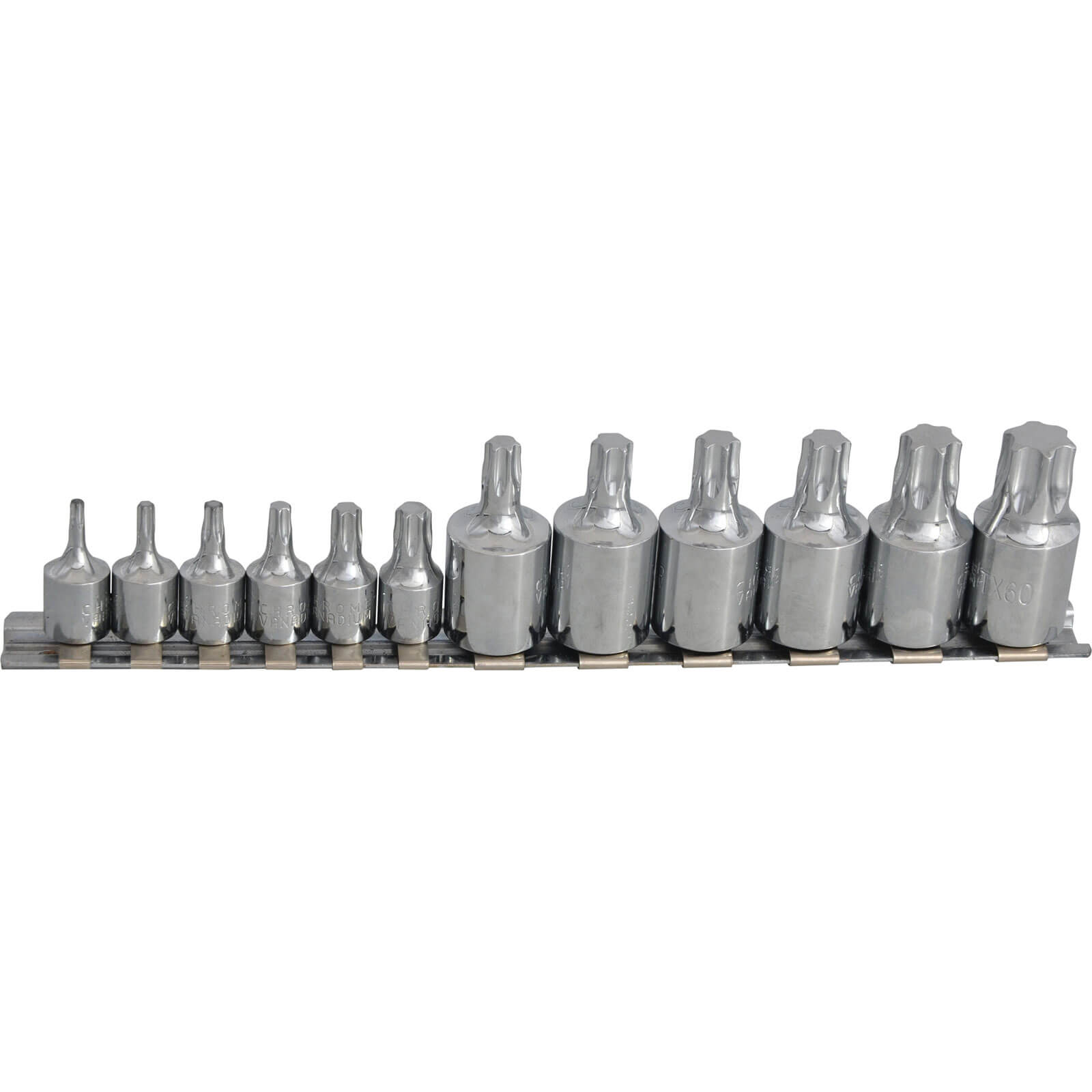 BlueSpot 12 Piece Combination Drive Torx Socket Bit Set Combination Price Comparisons | Compare The Build