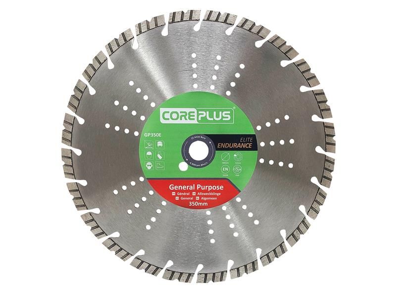 CorePlus CORDBGP350E GP350E Elite General-Purpose Diamond Blade 350mm | Compare The Build