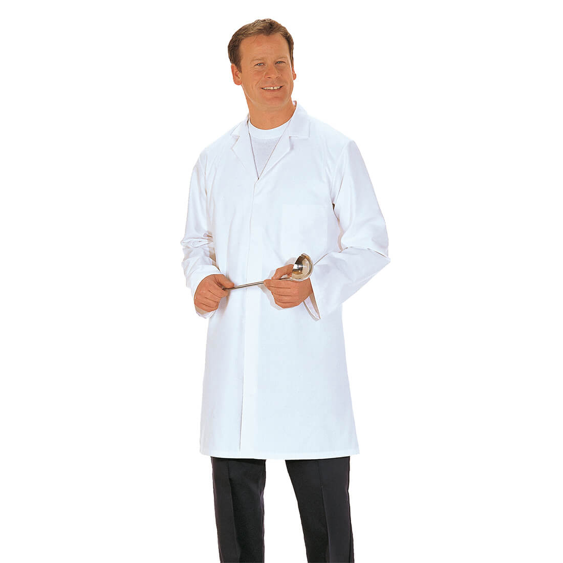 Portwest Mens Triple Pocket Food Coat White 3XL Price Comparisons | Compare The Build