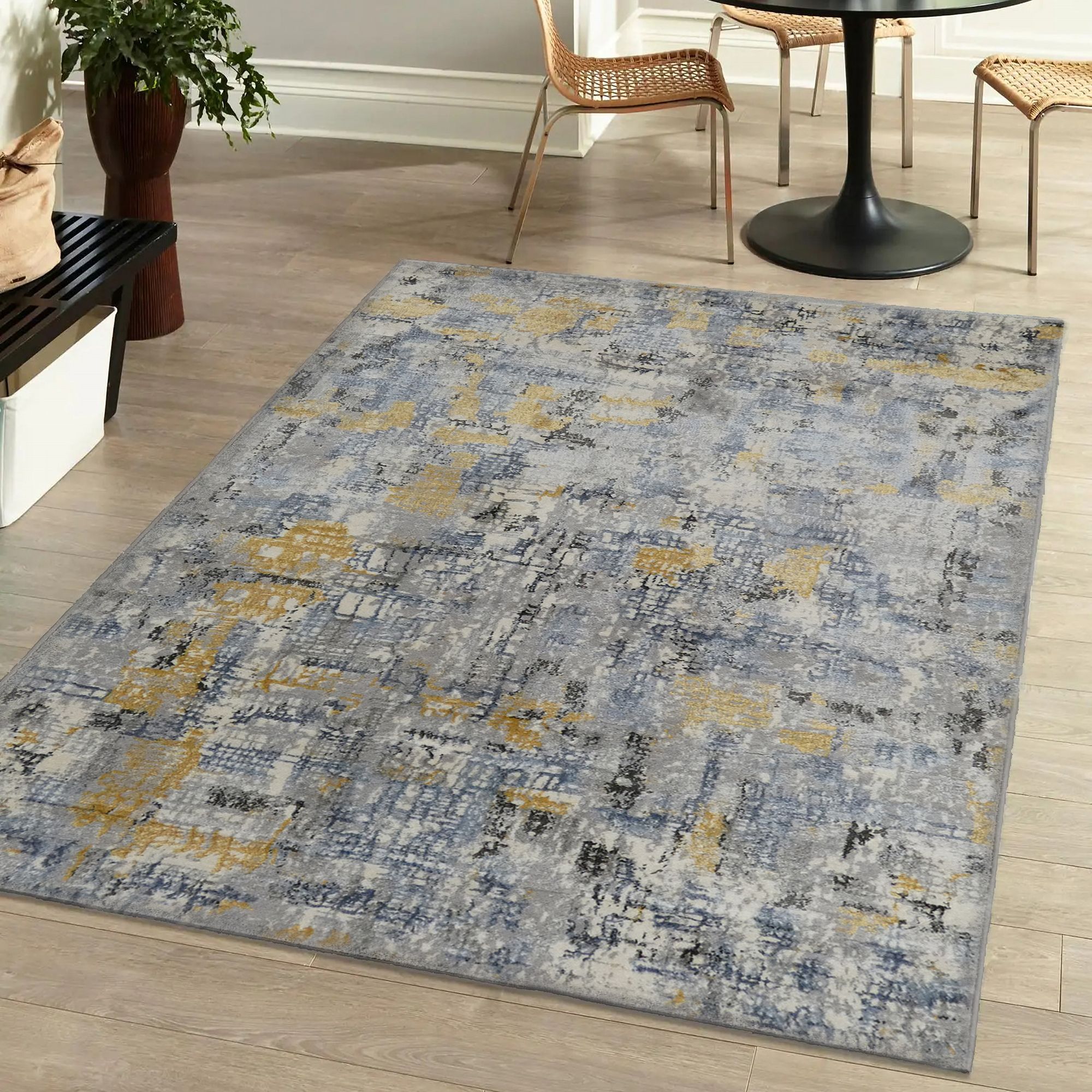 Vinci Abstract Multicolour Rug 170Cmx120Cm Price Comparisons | Compare The Build