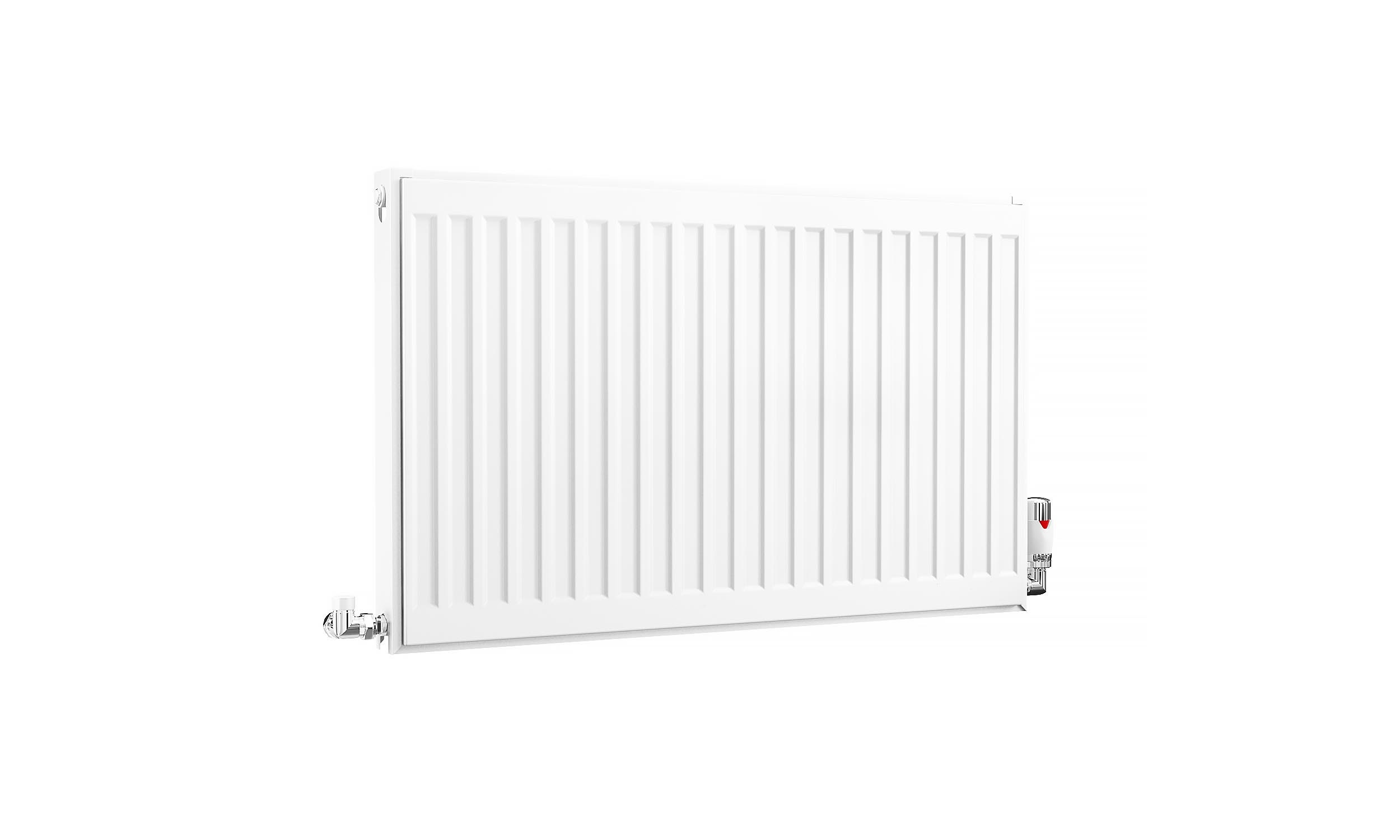 Kartell K-Rad Compact Horizontal Radiator, White, 500mm x 800mm - Double Panel, Single Convector Price Comparisons | Compare The Build