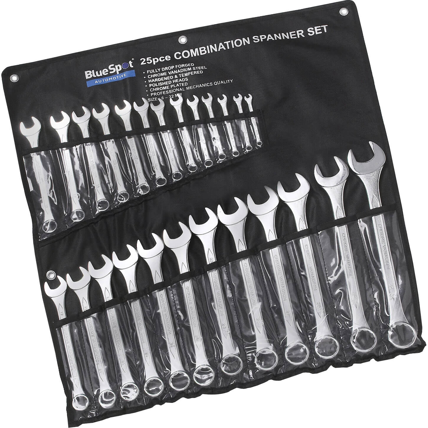 BlueSpot 25 Piece Combination Spanner Set Metric Price Comparisons | Compare The Build