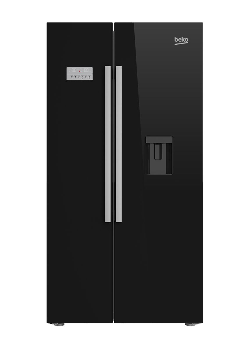 Beko Asd241B American Style Black Freestanding Fridge Freezer Price Comparisons | Compare The Build