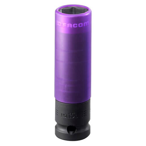 Facom 1/2" Drive Reinforced Impact Socket for Alloy Wheels Metric 1/2" 15mm Price Comparisons | Compare The Build