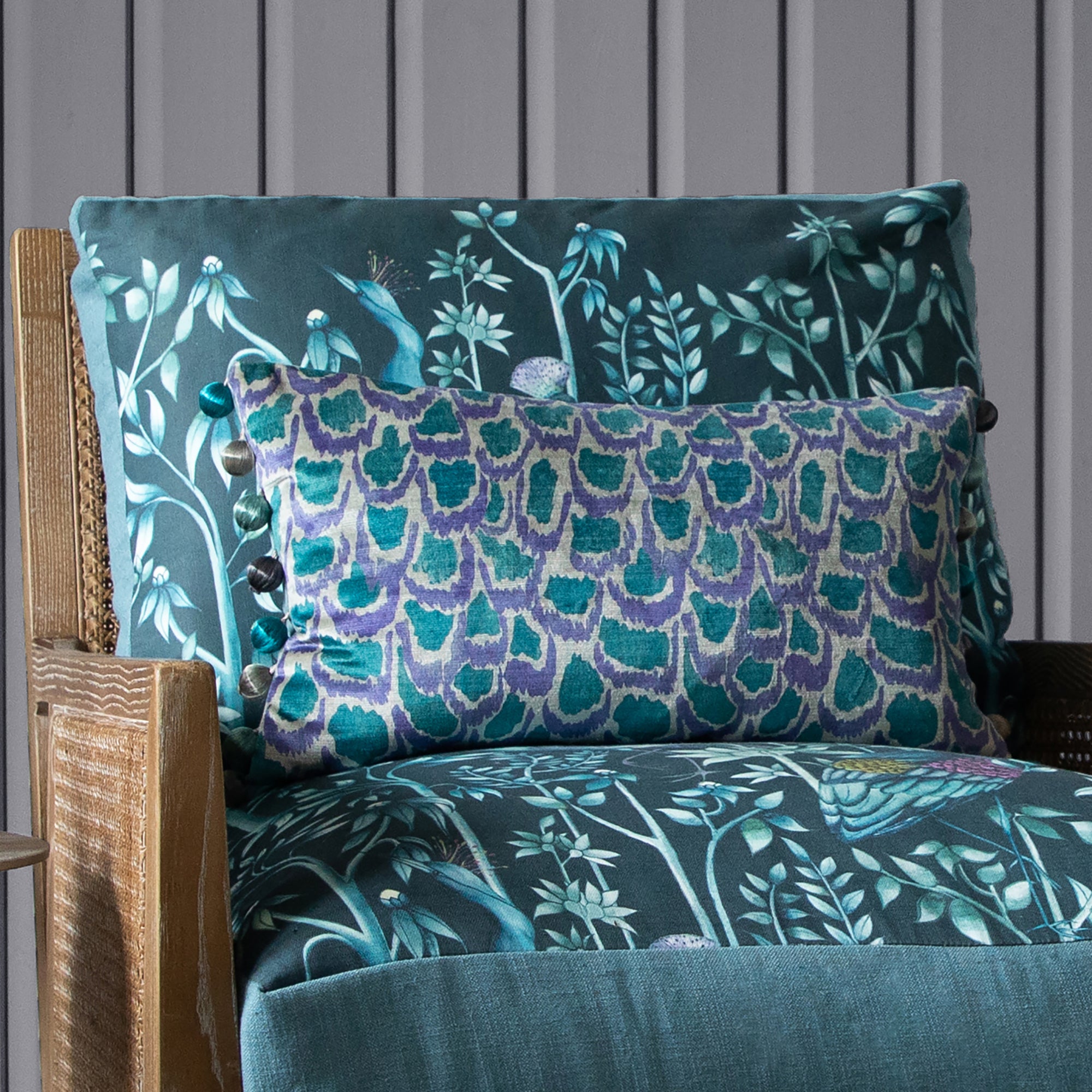 Nada Cotton Rectangle Cushion Nada Emerald Price Comparisons | Compare The Build