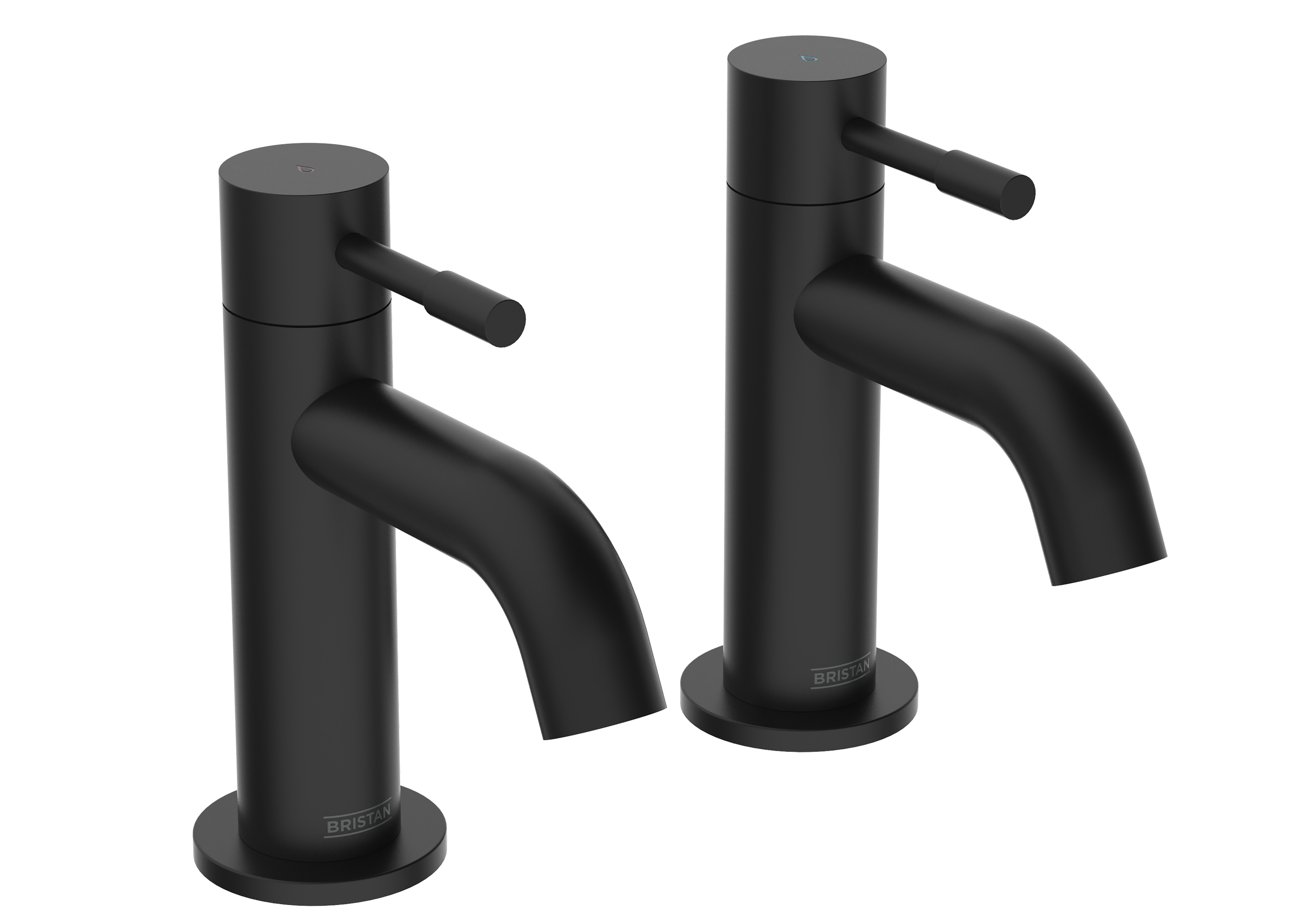 Bristan Mila Bath Pillar Taps - Black Price Comparisons | Compare The Build