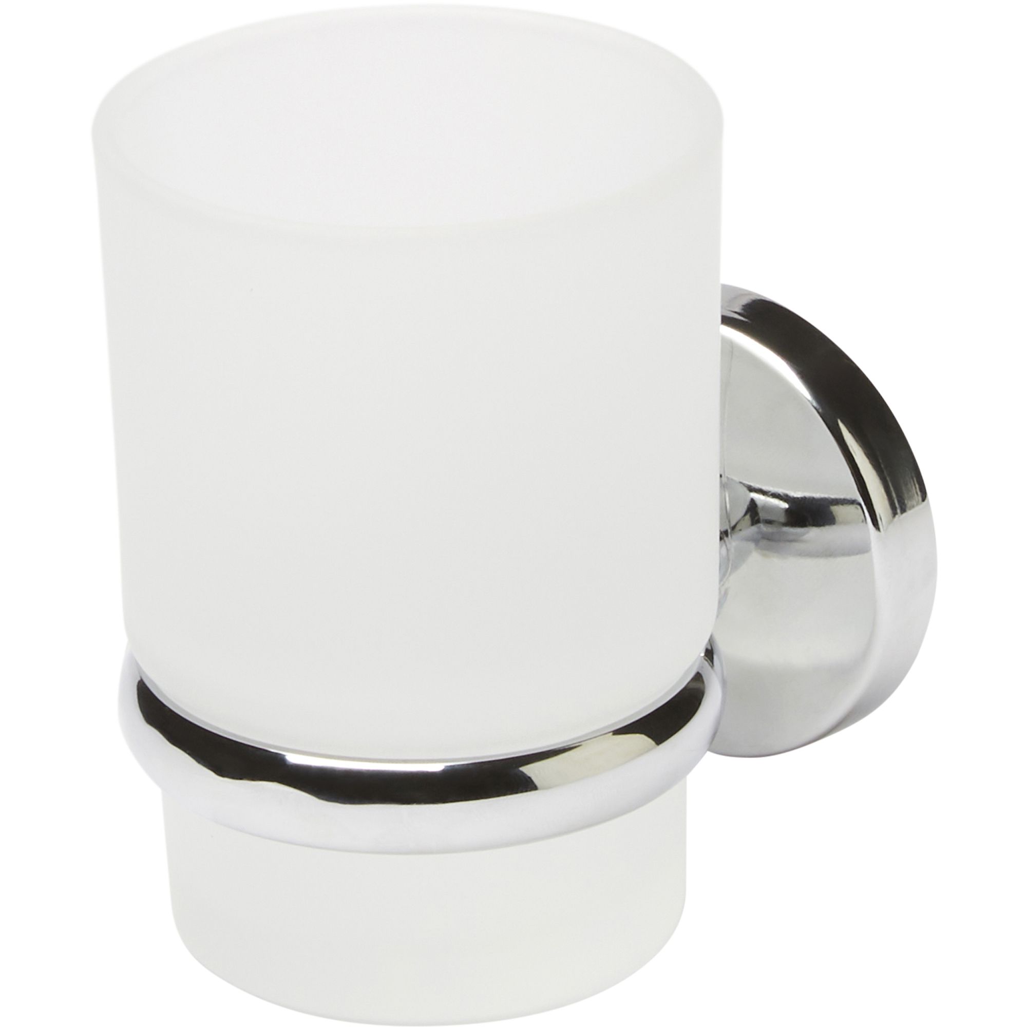 GoodHome Ormara Chrome Effect Glass & Steel Tumbler Price Comparisons | Compare The Build