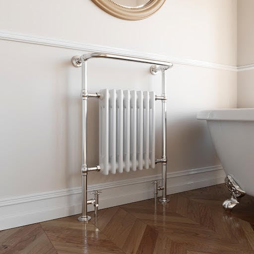 Park Lane Traditional Heated Towel Radiator - 952mm x 659mm Price Comparisons | Compare The Build