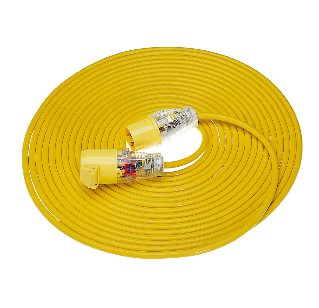 Birchwood Extension Lead Yellow Arctic 14m x 1.5mm x 110V E85111 Price Comparisons | Compare The Build