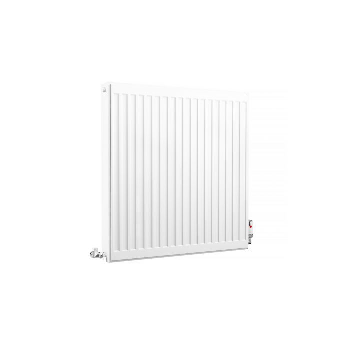 Kartell K-Rad Compact Horizontal Radiator, White, 750mm x 700mm - Double Panel, Double Convector Price Comparisons | Compare The Build