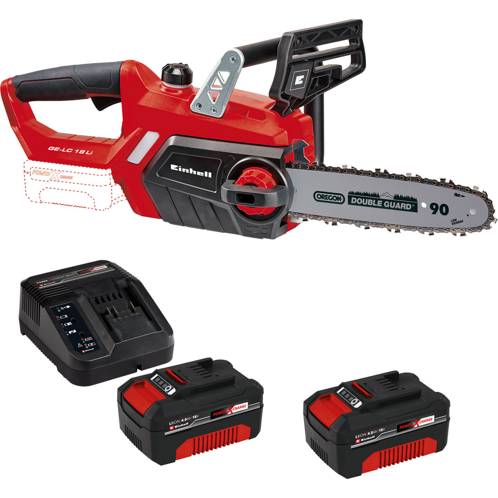 Einhell GE-LC 18 Li 18v Cordless Chainsaw 250mm 2 x 4ah Li-ion Charger Price Comparisons | Compare The Build