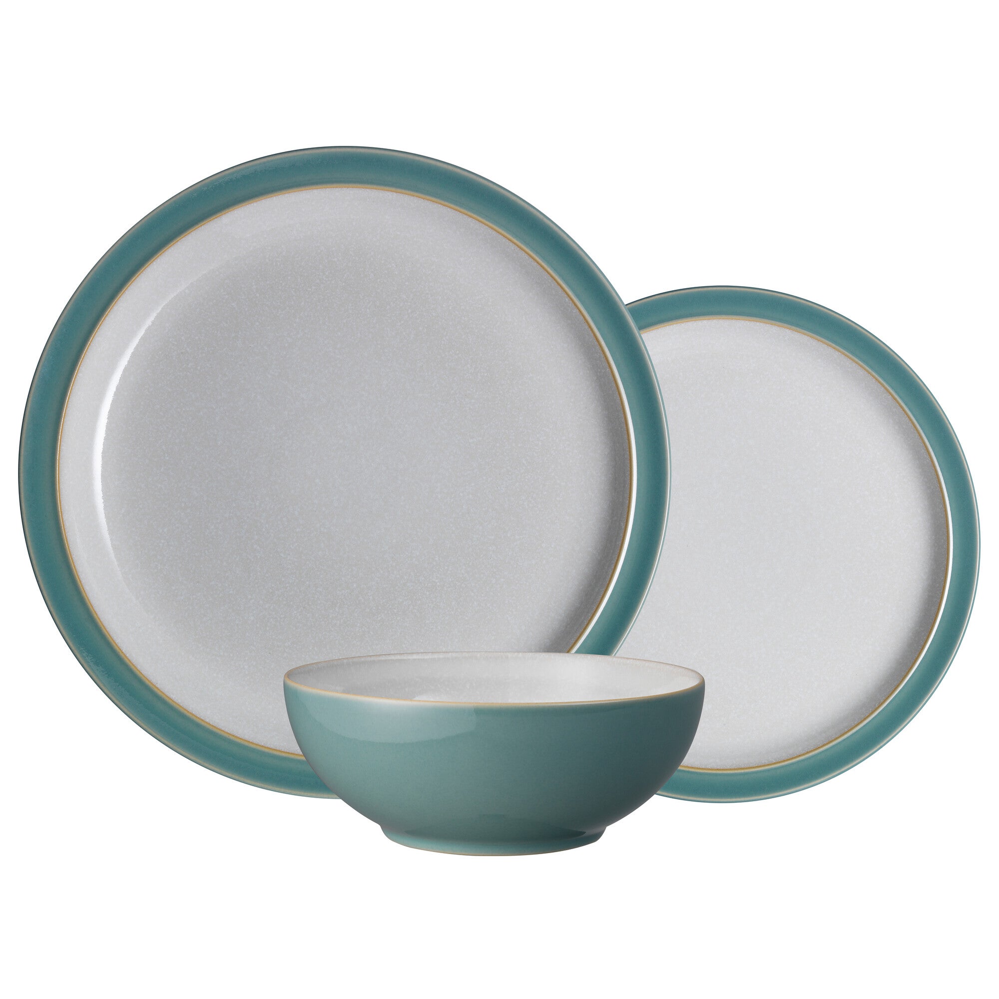 Denby Elements 12 Piece Fern Green Dinner Set Fern (Green) Price Comparisons | Compare The Build