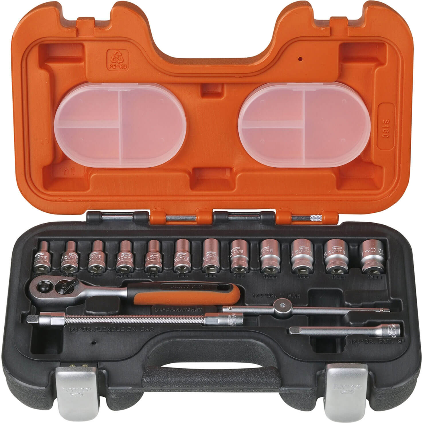 Bahco 16 Piece 1/4" Drive Hex Socket Set Metric 1/4" Price Comparisons | Compare The Build