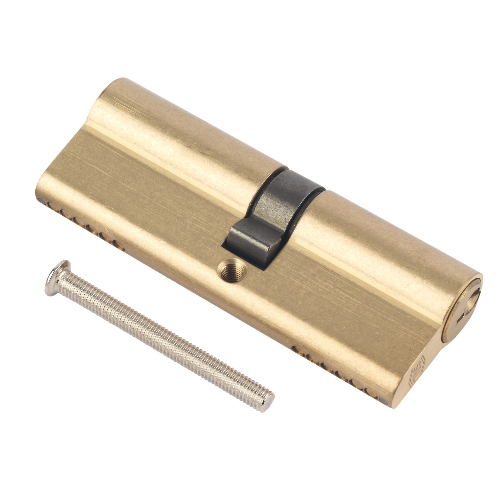 Smith & Locke Brass Single Euro Cylinder Lock, (L)70mm (W)33mm Price Comparisons | Compare The Build