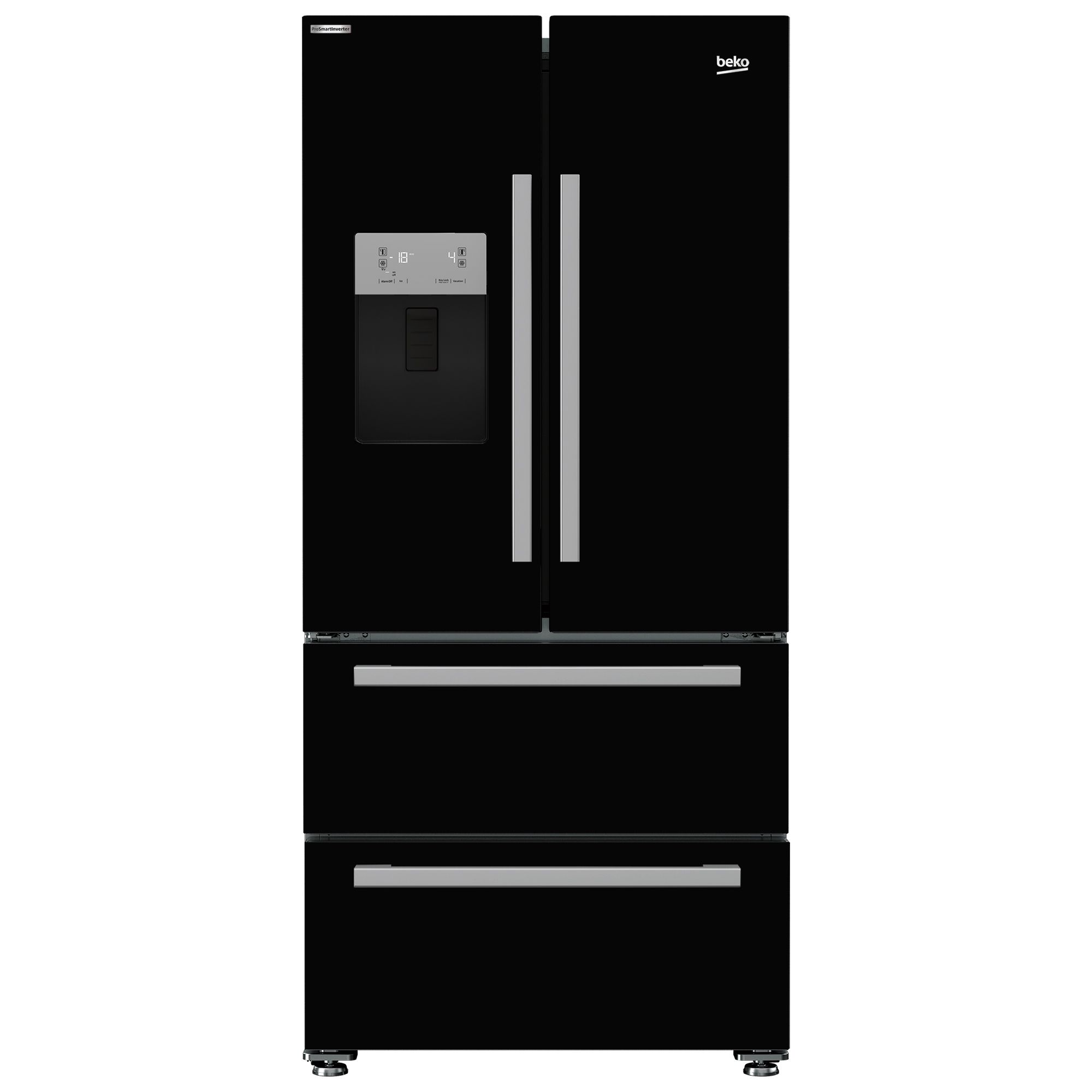 Beko Grne360520Db Black Freestanding Fridge Freezer Price Comparisons | Compare The Build