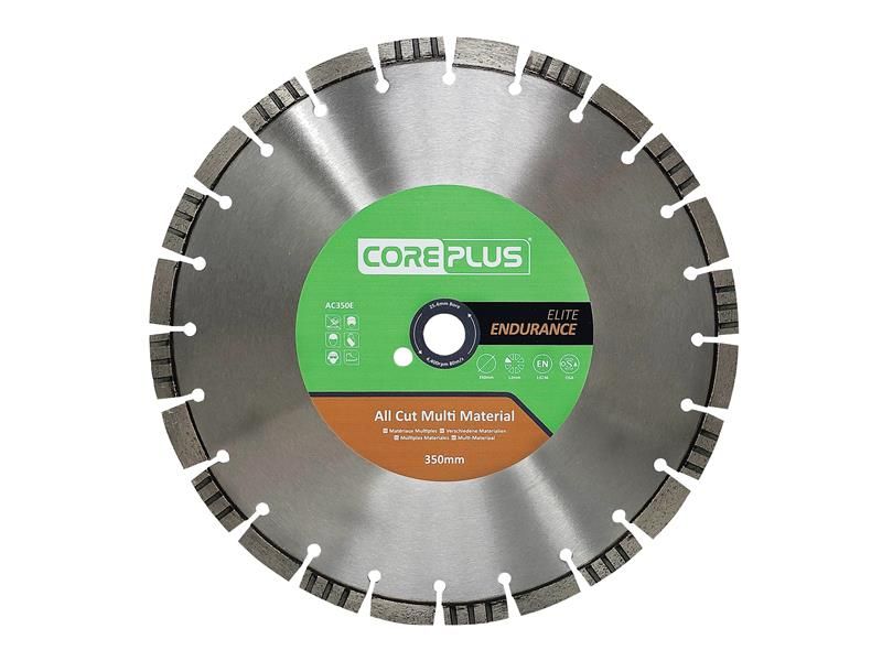 CorePlus CORDBAC350E AC350E Elite All Cut Multi-Material Diamond Blade 350mm Price Comparisons | Compare The Build