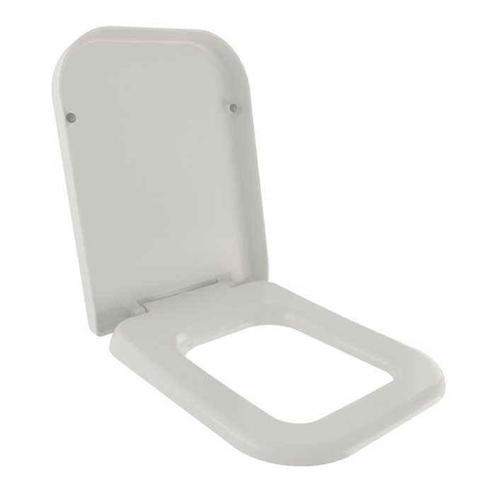 Cooke & Lewis Diagonal White Toilet Seat Price Comparisons | Compare The Build