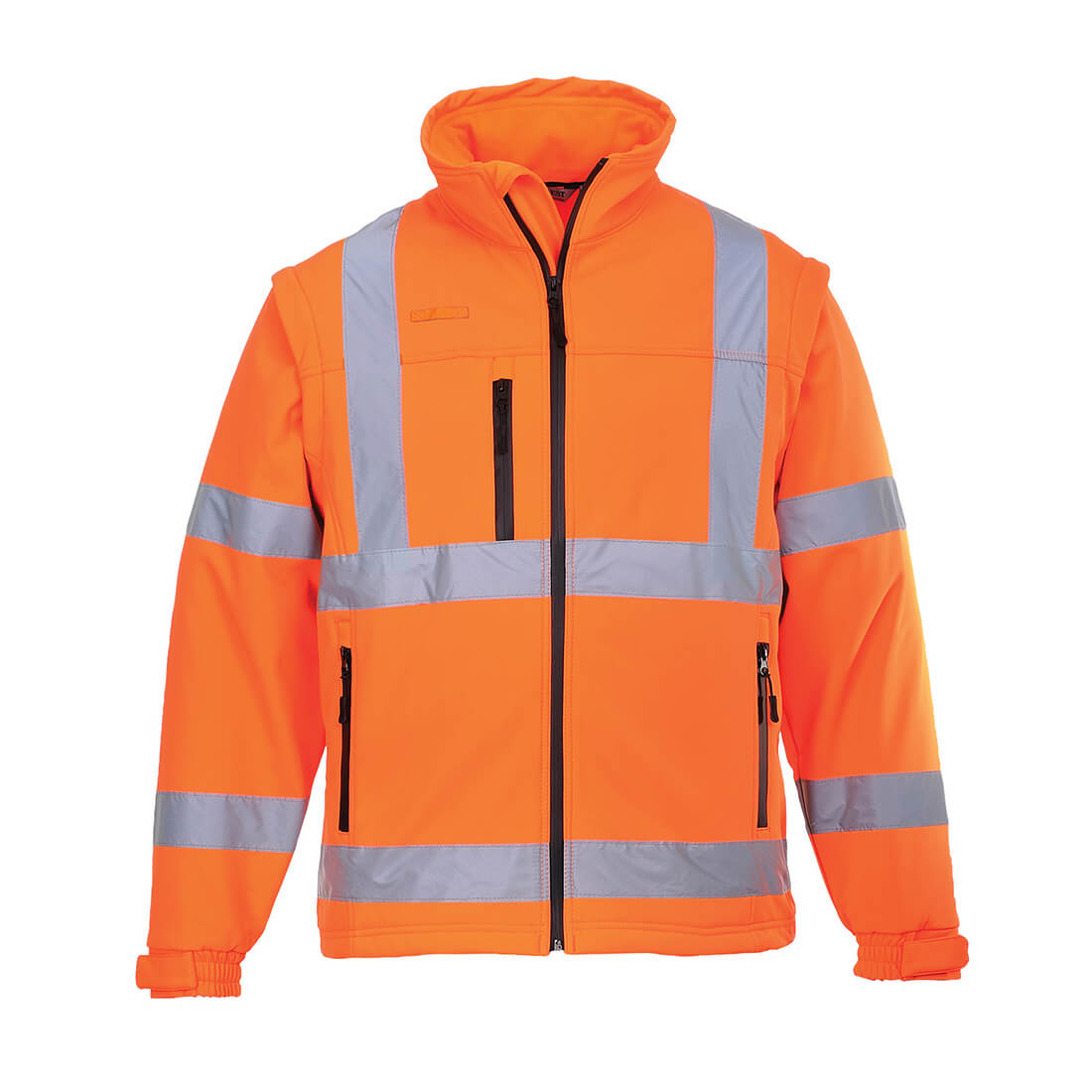 Portwest 2 in 1 Waterproof Hi Vis Softshell Jacket Orange 4XL Price Comparisons | Compare The Build