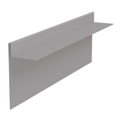 Fibre Cement Cladding Aluminium Vertical Trim - 3mtr Granite Grey Price Comparisons | Compare The Build