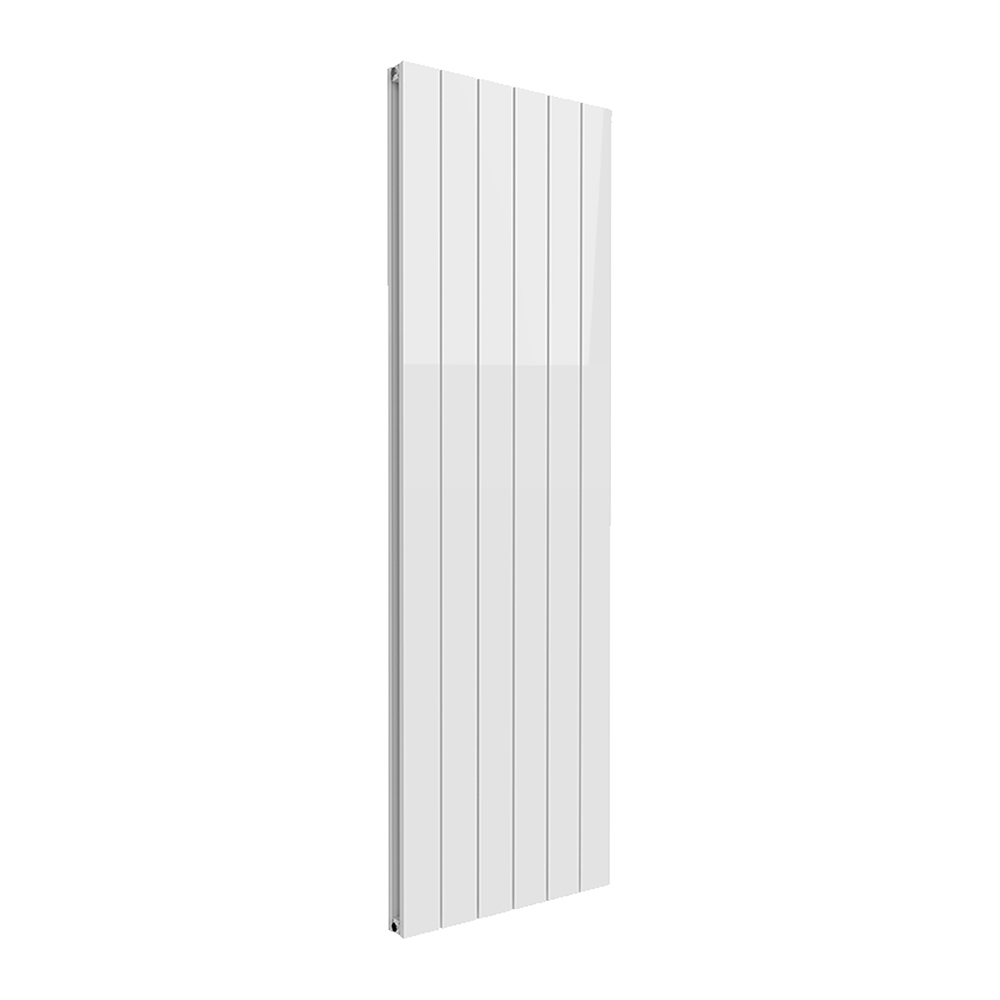 Reina Casina Vertical Aluminium Designer Radiator, White, 1800mm x 565mm | Compare The Build