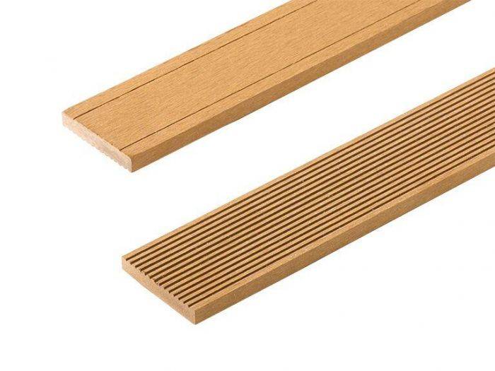 Composite Skirting Trim 2200mm x 55mm x 10mm - Teak Price Comparisons | Compare The Build