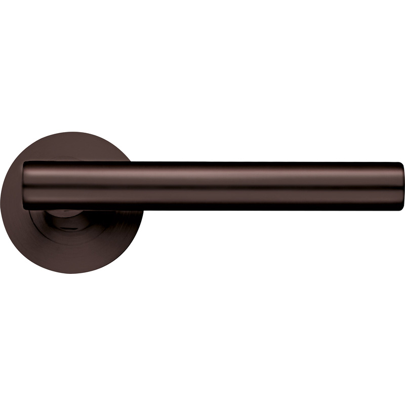 Stanza Lucca Lever on Rose Door Handles Bronze (Pair) in Etna Price Comparisons | Compare The Build