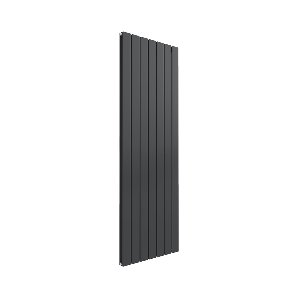 Reina Flat Vertical Designer Radiator, Anthracite, 1600mm x 514mm | Compare The Build