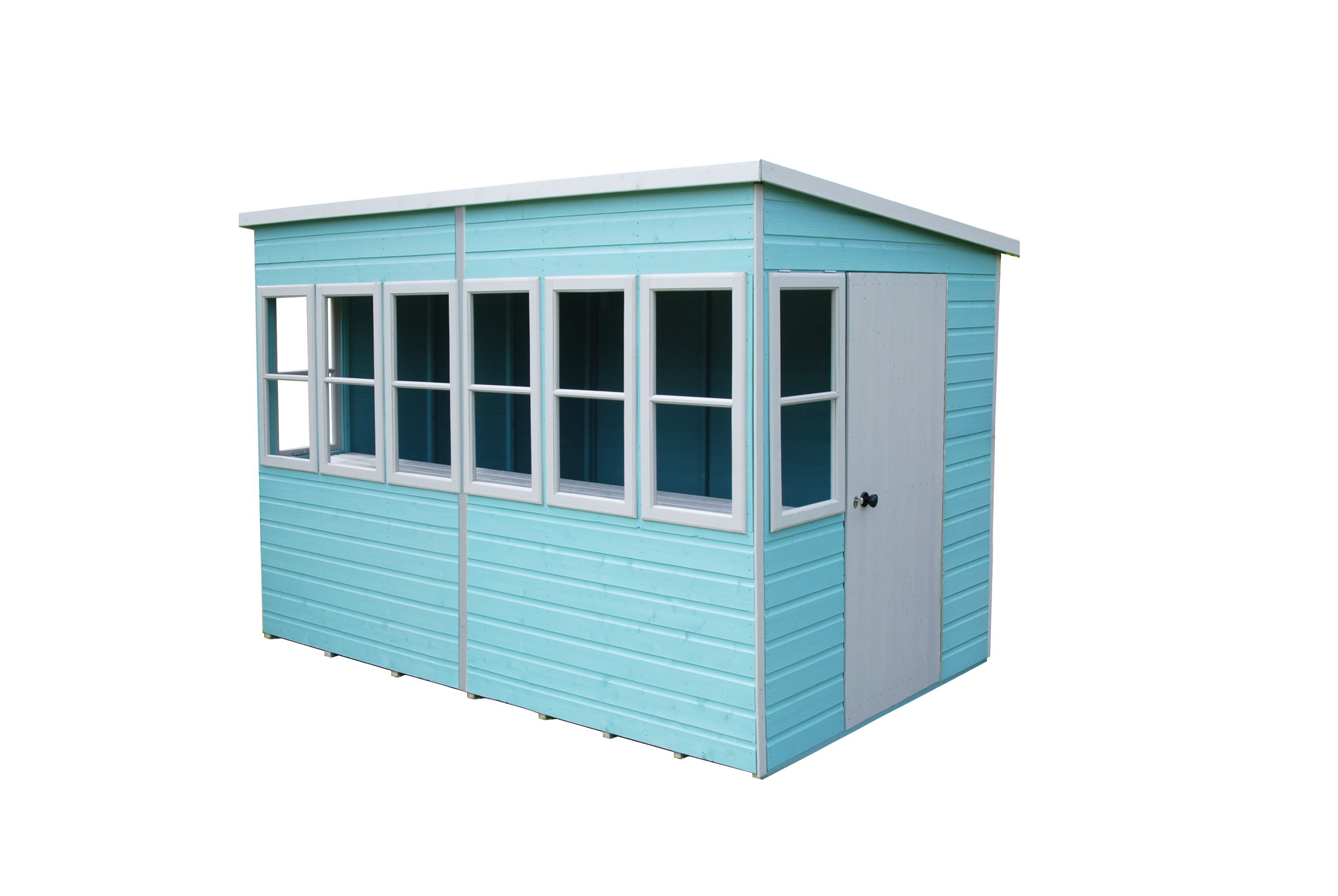 Shire Sun 10X6 Pent Shiplap Wooden Summer House - Assembly Service Included Price Comparisons | Compare The Build