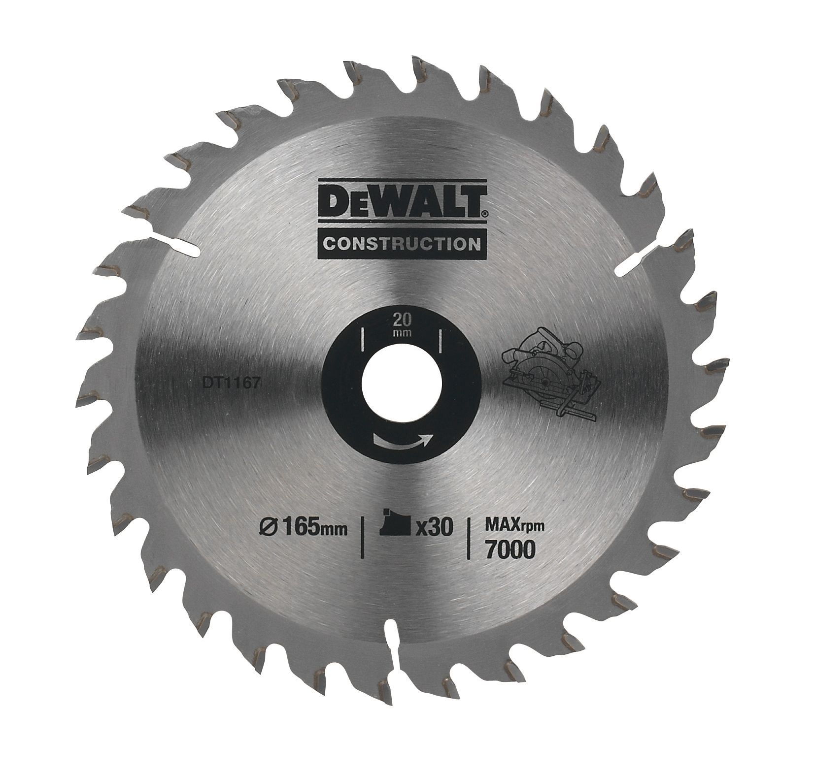 Dewalt 18T Circular Saw Blade (Dia)165mm Price Comparisons | Compare The Build