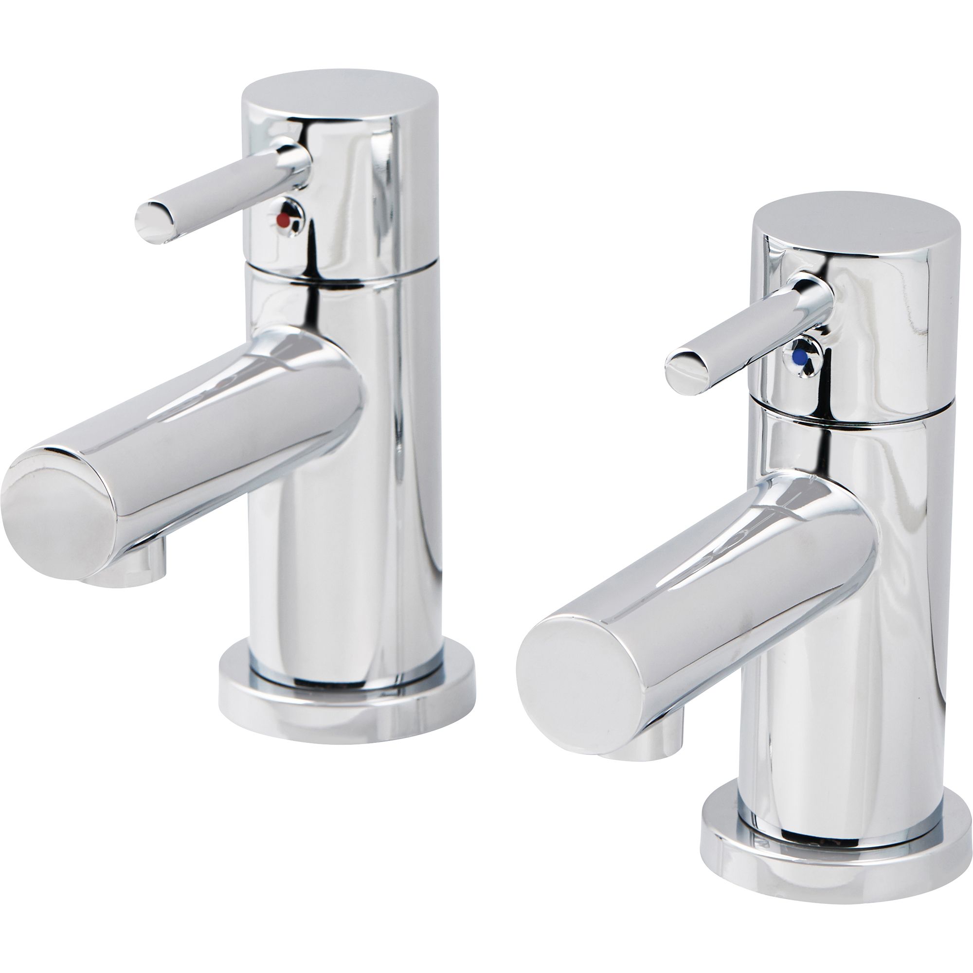 GoodHome Lazu Basin Pillar Tap Price Comparisons | Compare The Build