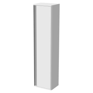 Wickes Radli White Handleless Rail Wall Hung Tower Unit - 1600 x 400mm Price Comparisons | Compare The Build