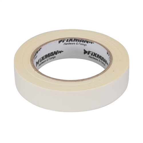Fixman Low Tack Masking Tape - 25mm x 50m Price Comparisons | Compare The Build