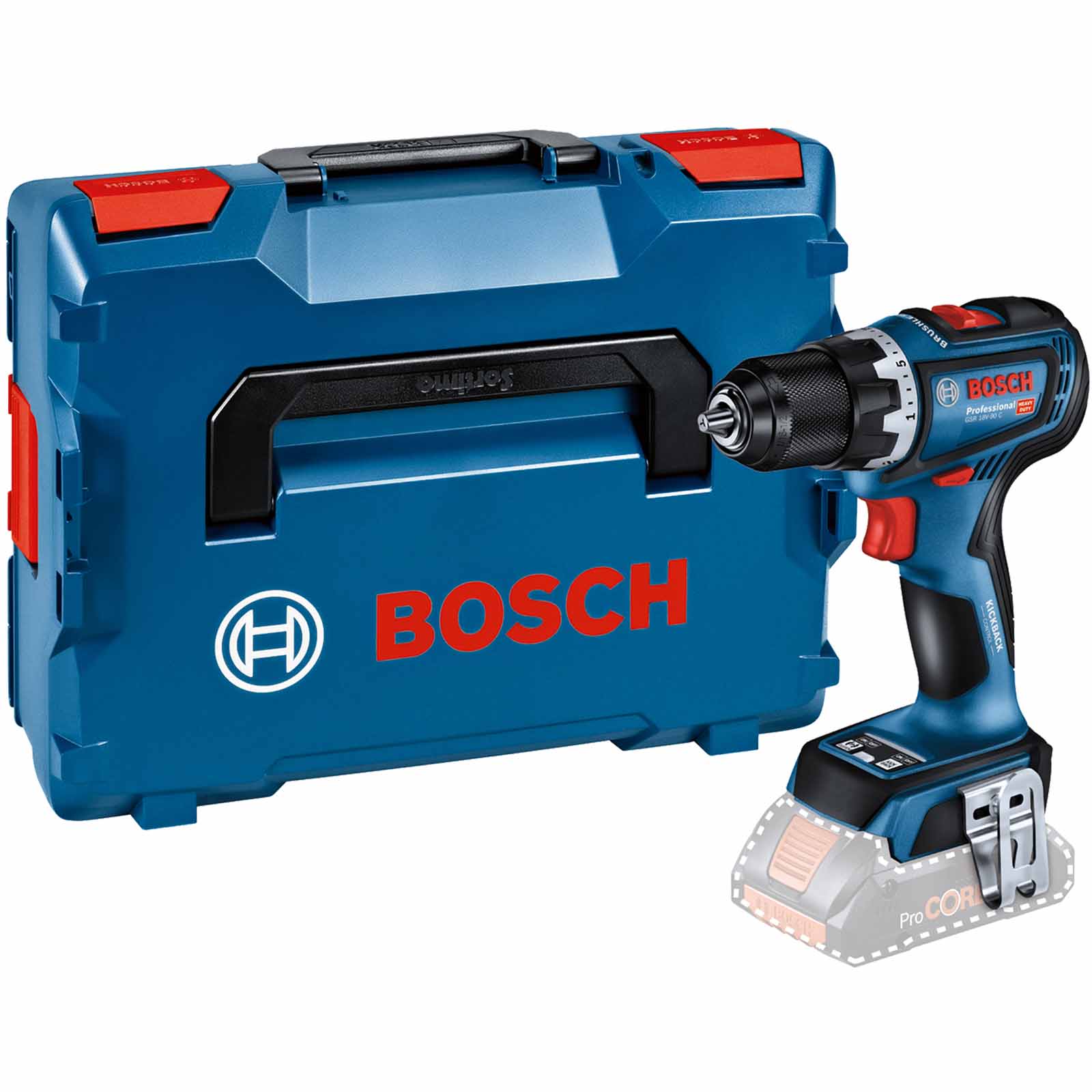 Bosch GSR 18V-90 C 18v Cordless Brushless Drill Driver No Batteries No Charger Case | Compare The Build