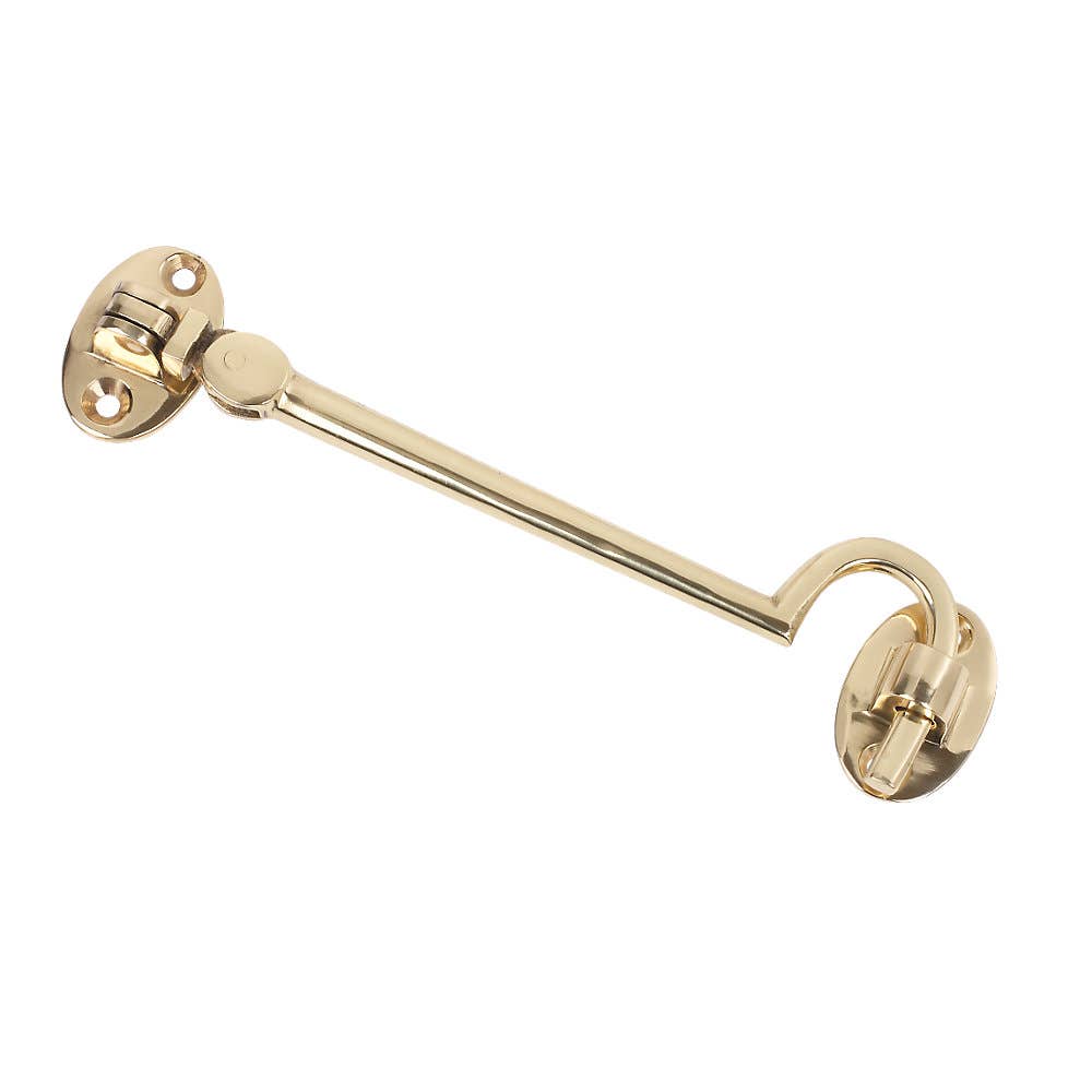 Victorian Silent Pattern Cabin Hook 125mm Polished Brass Price Comparisons | Compare The Build