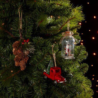 Red & Green Metal Car Hanging Ornament Price Comparisons | Compare The Build