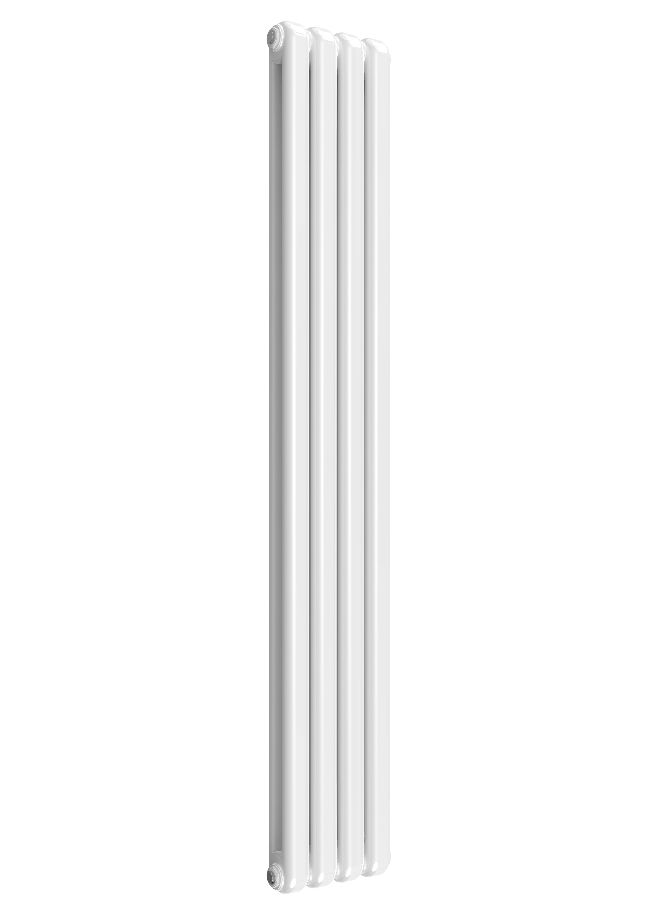 Reina Coneva Column Vertical Radiator, White, 1800mm x 300mm - Double Panel Price Comparisons | Compare The Build