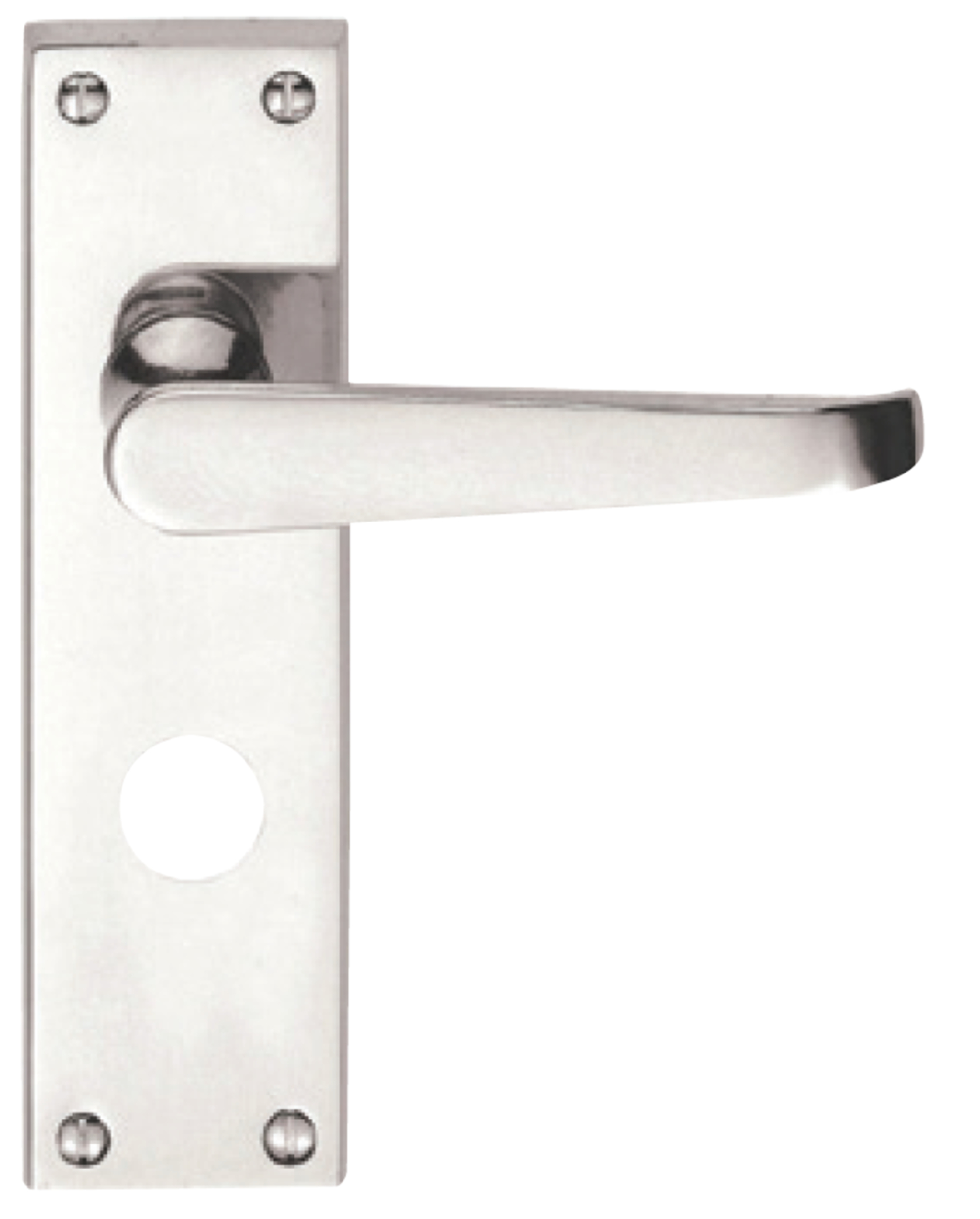 4trade Victorian Lever Bathroom Lock Handle Chrome | Compare The Build