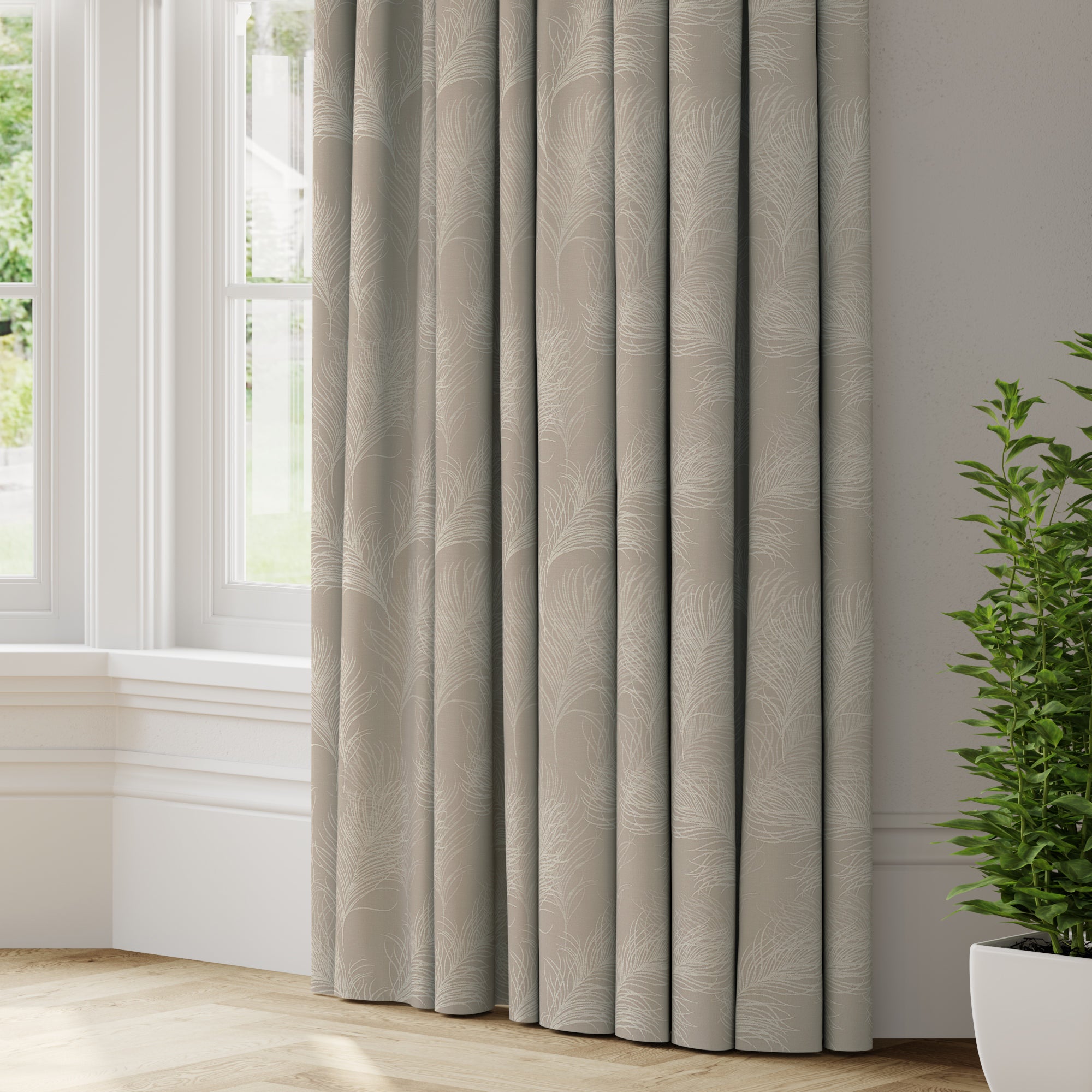 Feathers Made to Measure Curtains brown Price Comparisons | Compare The Build
