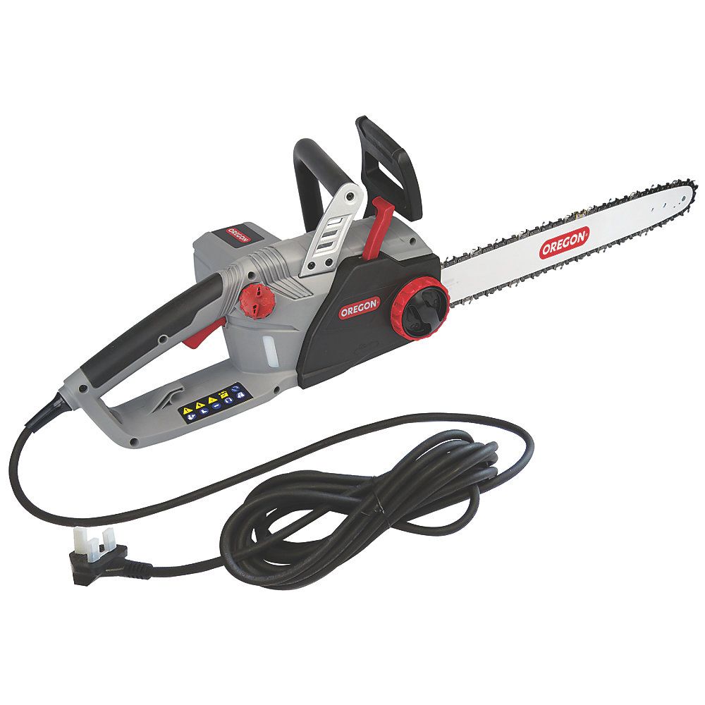 Oregon Cs1500-40 2400W 230V Corded 400mm Self Sharpening Chainsaw | Compare The Build