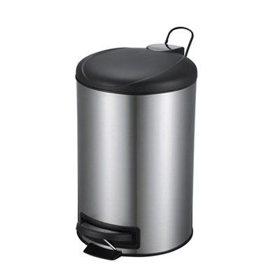 Cooke & Lewis Pedal Stainless Steel Circular Freestanding Kitchen Bin Price Comparisons | Compare The Build