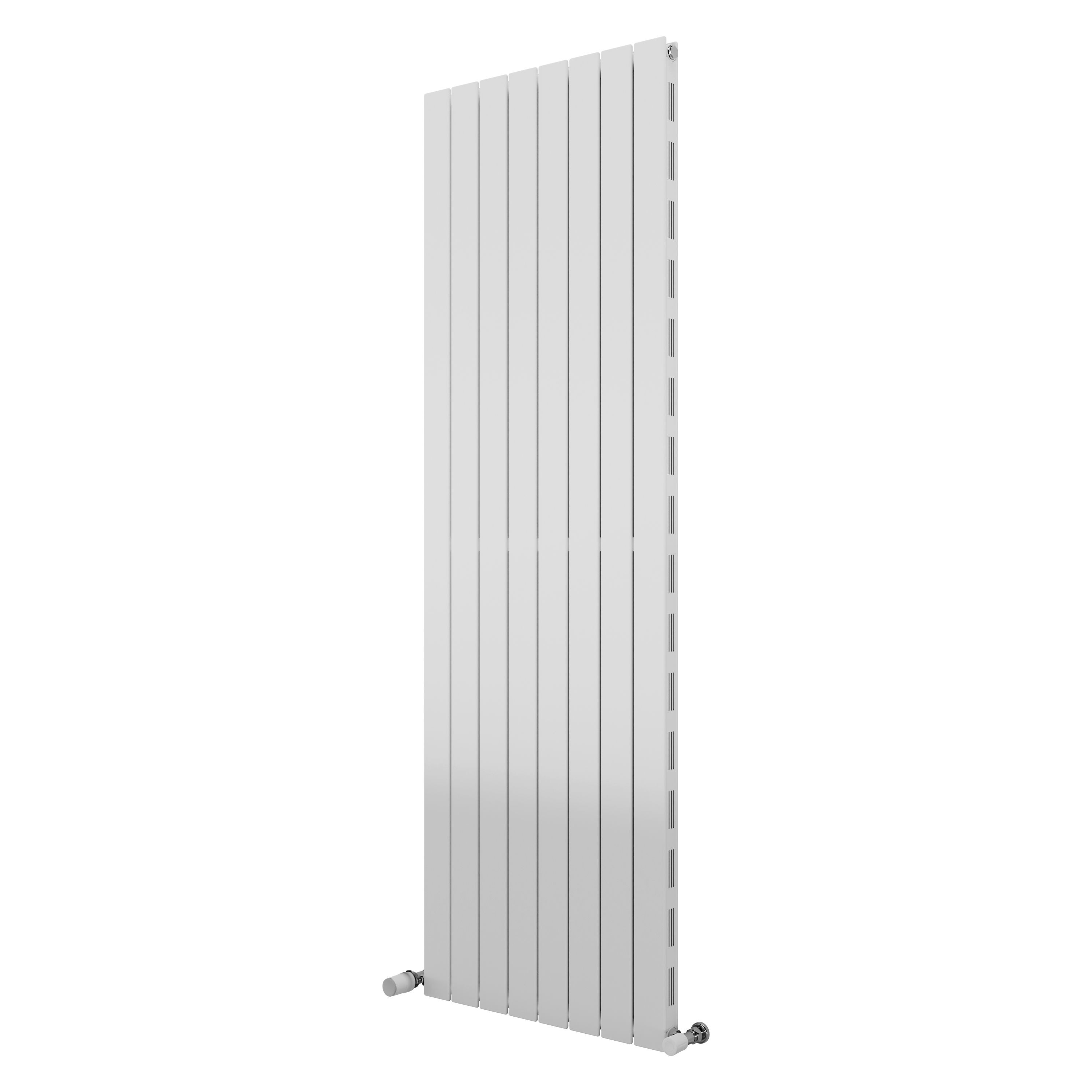 Ximax Vertirad Slimline Duplex Deluxe Satin White Vertical Designer Panel Radiator, (W)595mm X (H)1800mm Price Comparisons | Compare The Build