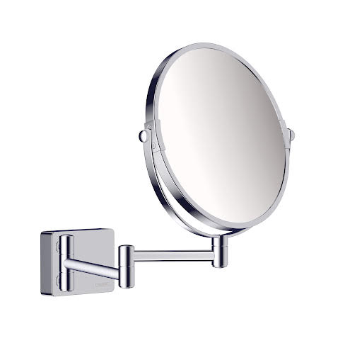 hansgrohe AddStoris Shaving Mirror Chrome - 41791000 Price Comparisons | Compare The Build